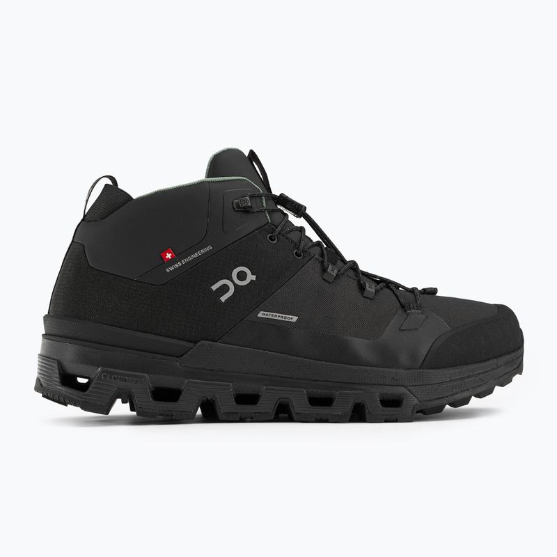 Scarpe da trekking da uomo On Running Cloudtrax Waterproof nero 2