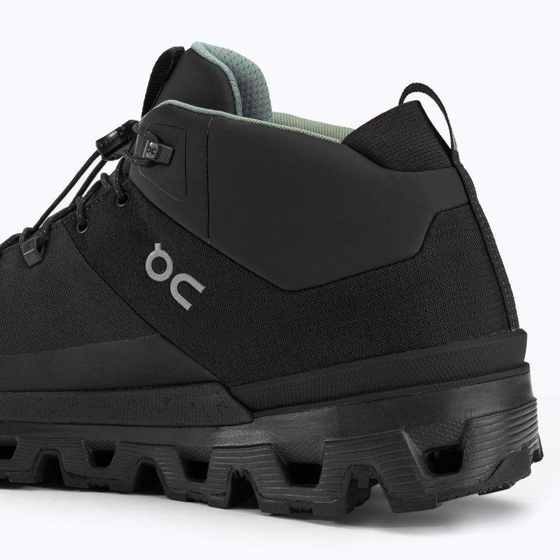 Scarpe da trekking da uomo On Running Cloudtrax Waterproof nero 10