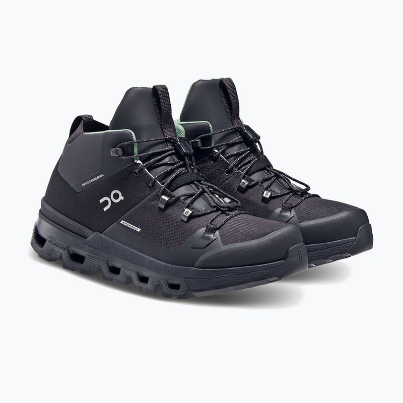 Stivali da trekking da donna On Running Cloudtrax impermeabile nero 11