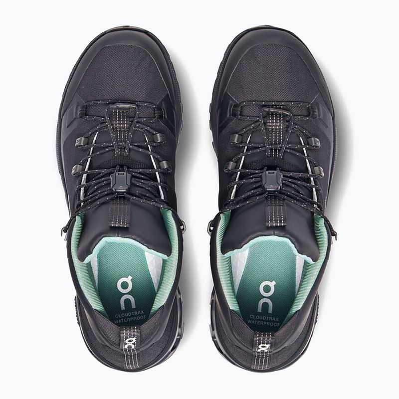 Stivali da trekking da donna On Running Cloudtrax impermeabile nero 16