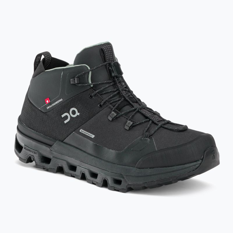 Stivali da trekking da donna On Running Cloudtrax impermeabile nero