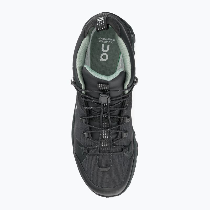 Stivali da trekking da donna On Running Cloudtrax impermeabile nero 6
