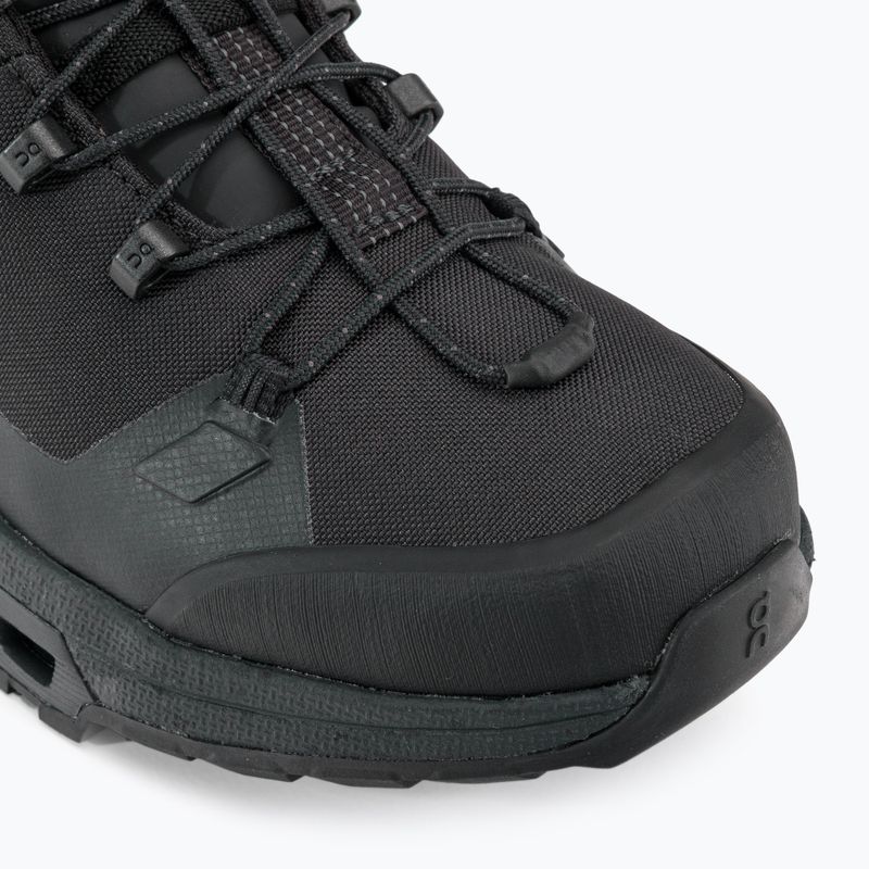 Stivali da trekking da donna On Running Cloudtrax impermeabile nero 7