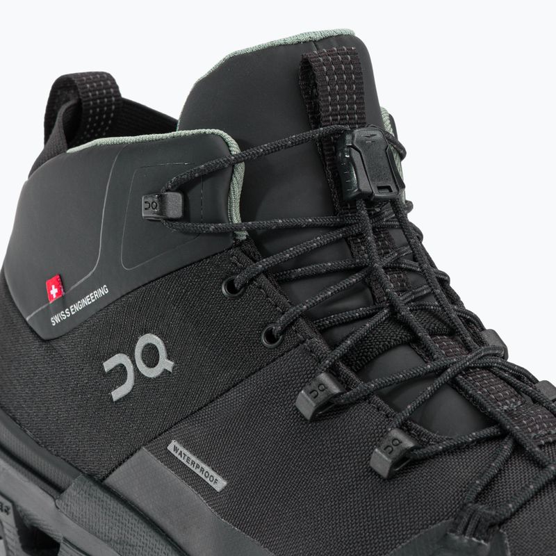 Stivali da trekking da donna On Running Cloudtrax impermeabile nero 8
