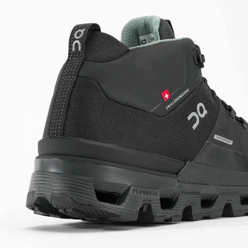 Stivali da trekking da donna On Running Cloudtrax impermeabile nero 9