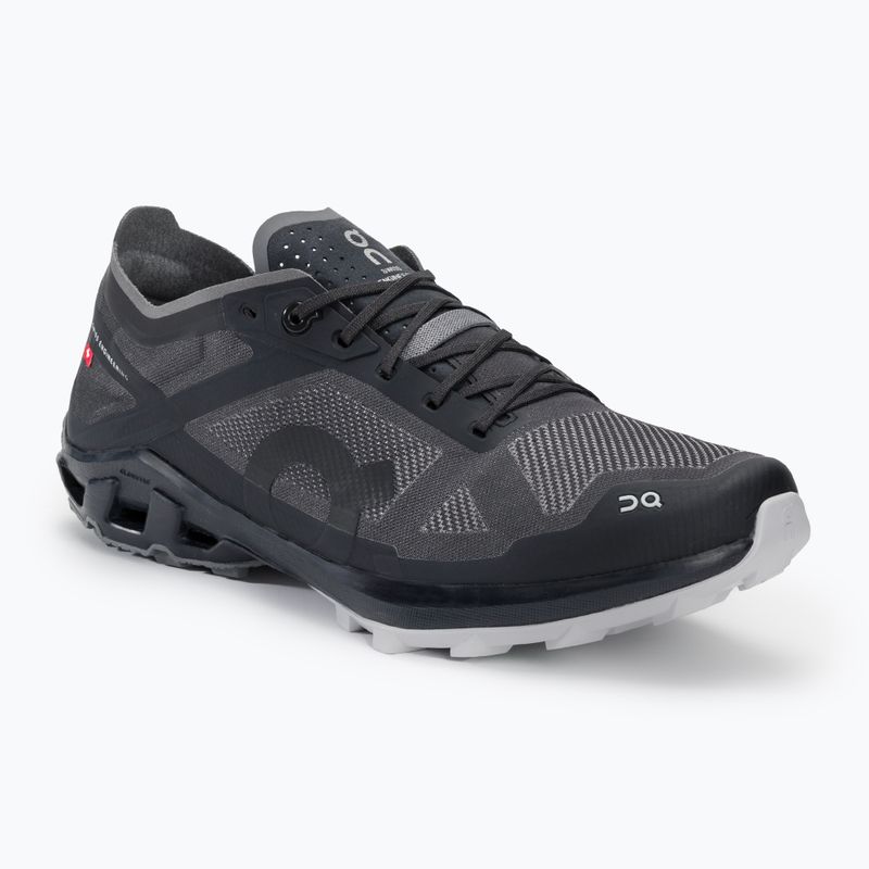 Scarpe da corsa da uomo On Running Cloudventure Peak 3 nero/glacier