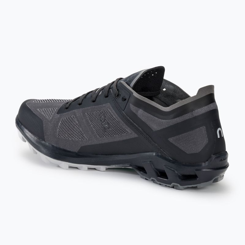 Scarpe da corsa da uomo On Running Cloudventure Peak 3 nero/glacier 3