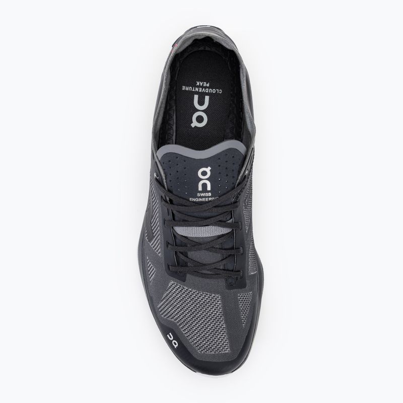 Scarpe da corsa da uomo On Cloudventure Peak 3 nero/glacier 5