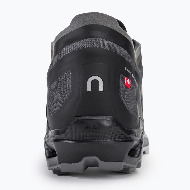 Scarpe da corsa da uomo On Running Cloudventure Peak 3 nero/glacier 6
