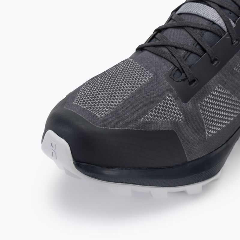 Scarpe da corsa da uomo On Running Cloudventure Peak 3 nero/glacier 7