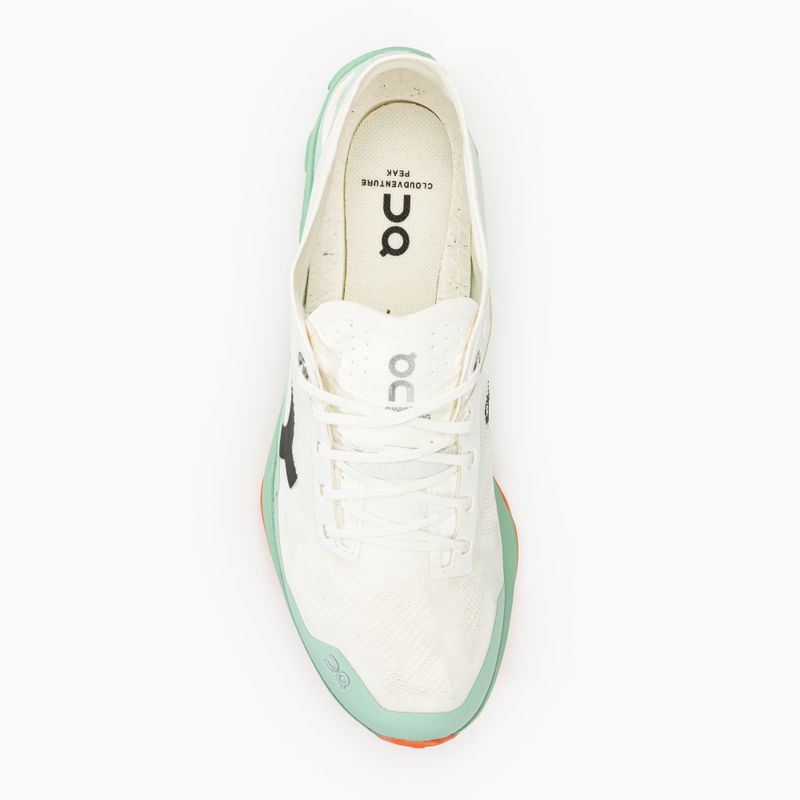 Scarpe da corsa da donna On Cloudventure Peak 3 Undyed undyed white 5