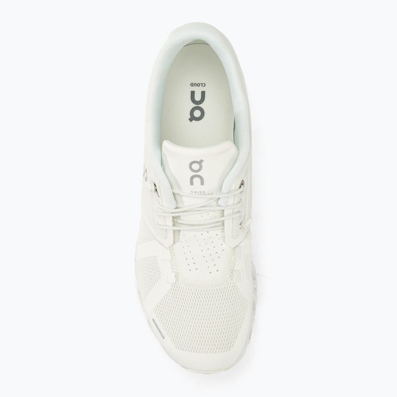 Scarpe da corsa On Cloud 5 undyed-white/white da uomo 5