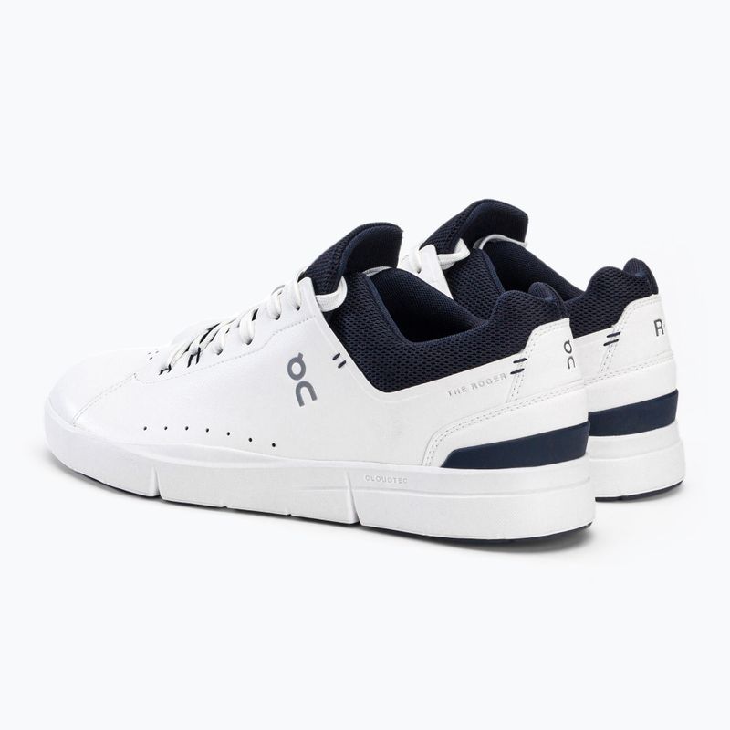 Scarpe da uomo On Running The Roger Advantage bianco/notturno 4899457 3