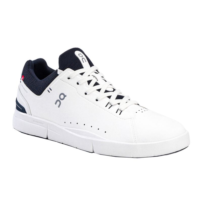 Scarpe da uomo On Running The Roger Advantage bianco/notturno 4899457 10