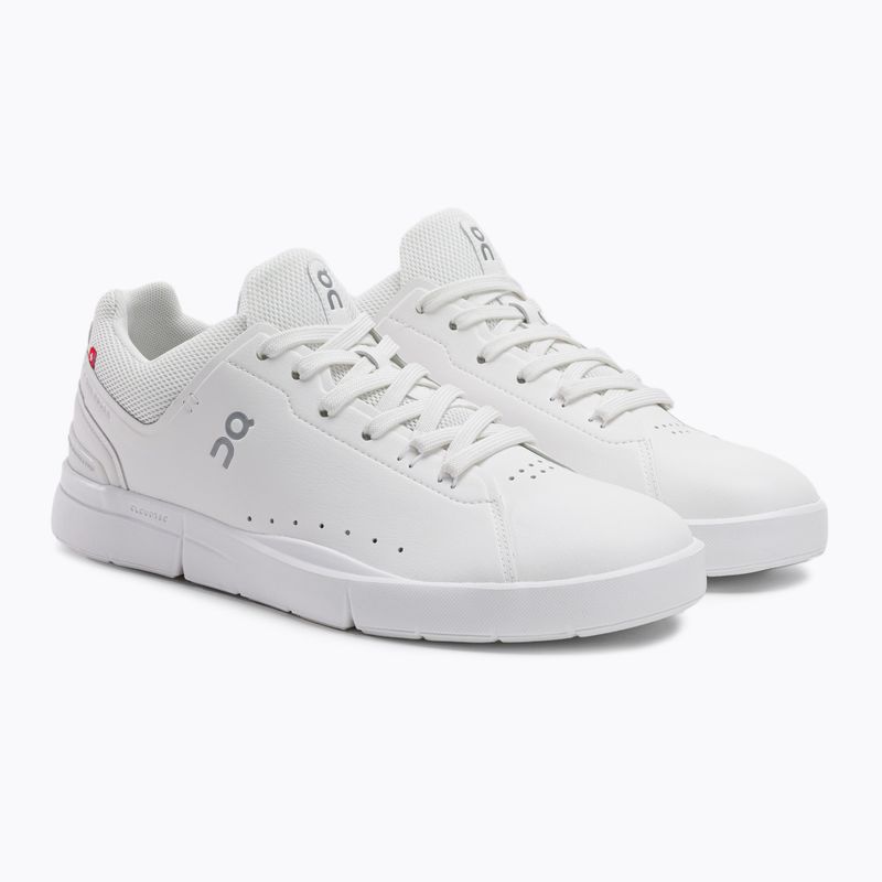Uomo On Running Il Roger Advantage scarpe bianche 4