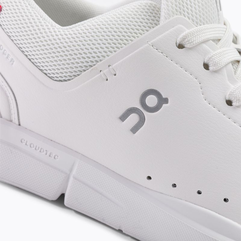 Uomo On Running Il Roger Advantage scarpe bianche 7