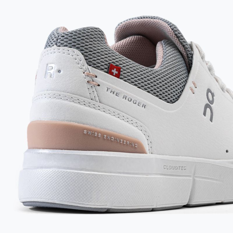 Scarpe da donna On Running The Roger Advantage bianco/rosa 8