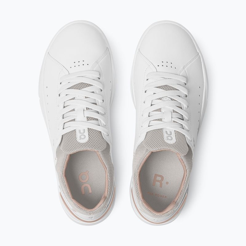 Scarpe da donna On Running The Roger Advantage bianco/rosa 11