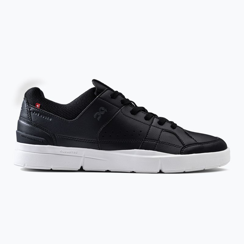 Scarpe da uomo On Running The Roger Clubhouse nero/bianco 2