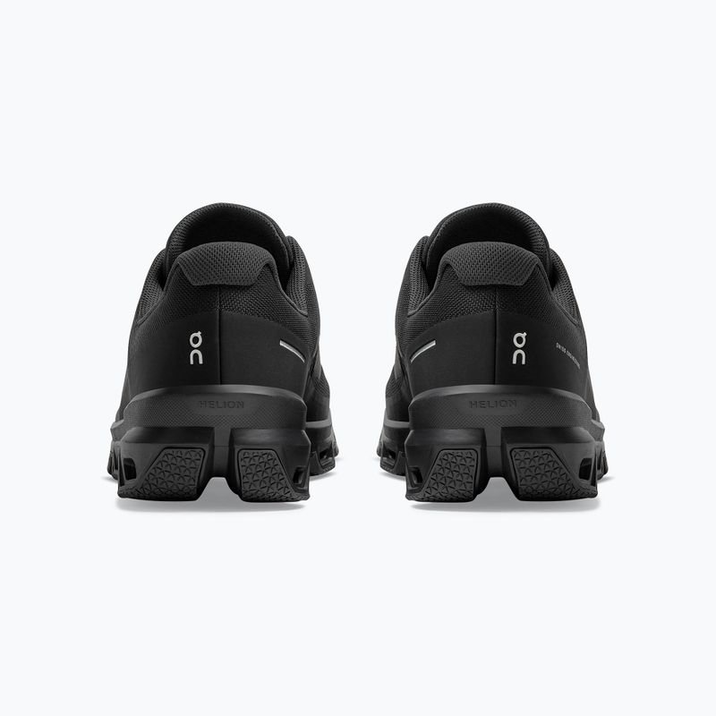 Uomo On Running Cloudventure Scarpe da corsa impermeabili nere 13