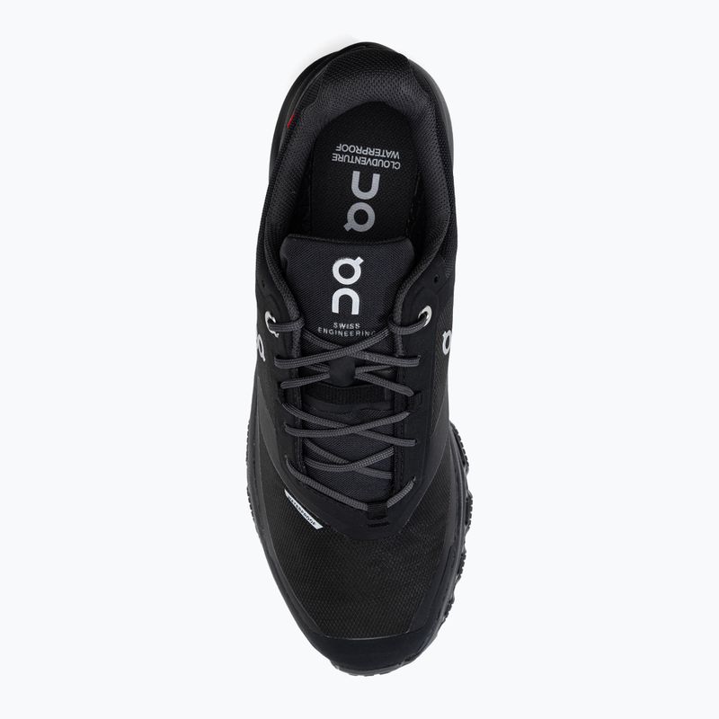 Uomo On Running Cloudventure Scarpe da corsa impermeabili nere 6