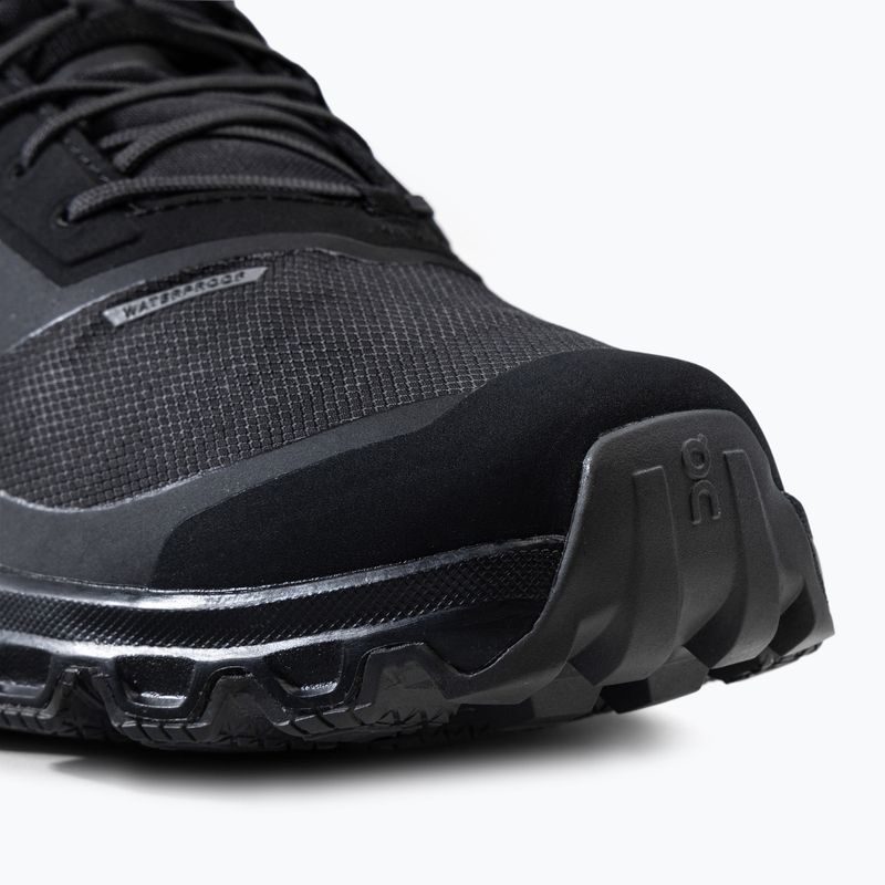 Uomo On Running Cloudventure Scarpe da corsa impermeabili nere 7