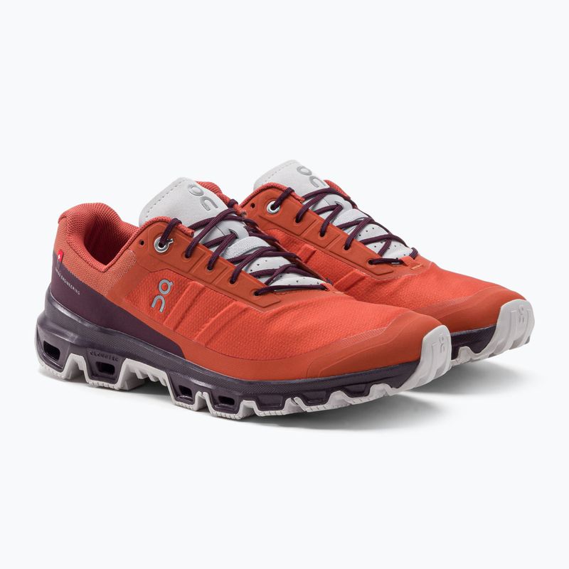 Scarpe da corsa On Running Cloudventure flare/mulberry da uomo 5