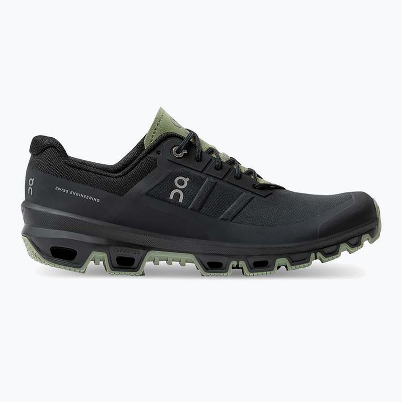 Scarpe da corsa On Cloudventure uomo nero/reseda 12