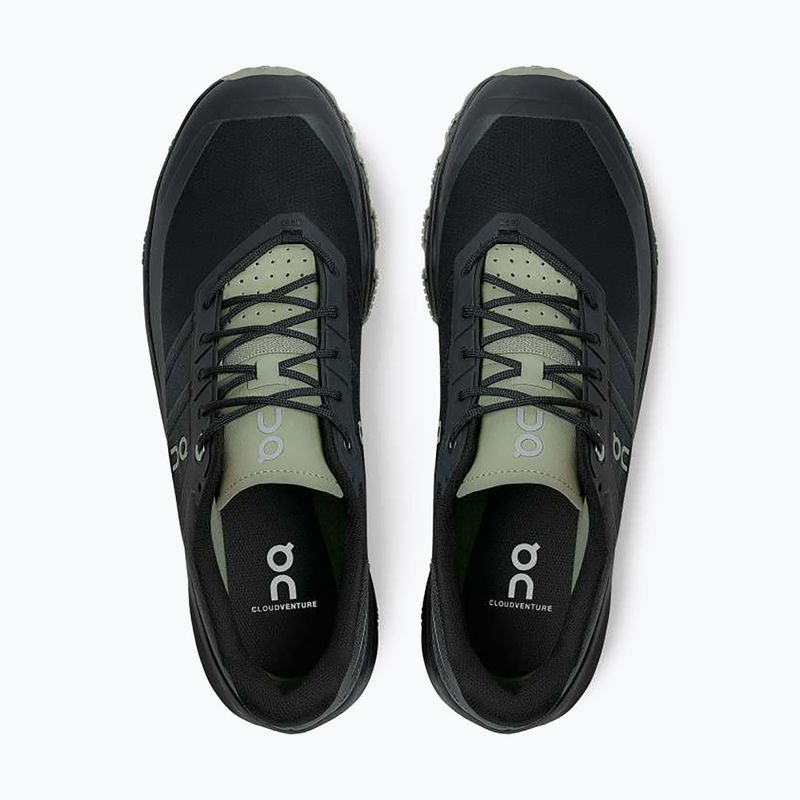 Scarpe da corsa On Cloudventure uomo nero/reseda 13