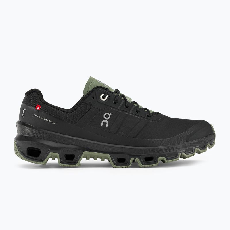 Scarpe da corsa On Running Cloudventure uomo nero/reseda 2