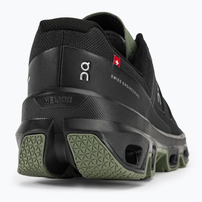 Scarpe da corsa On Cloudventure uomo nero/reseda 8