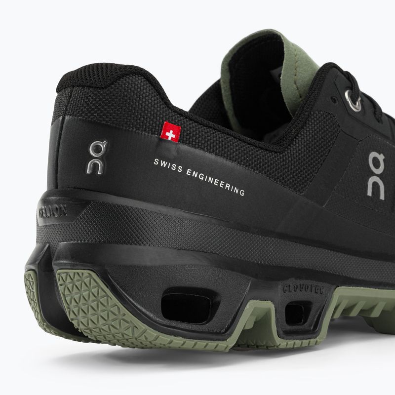 Scarpe da corsa On Cloudventure uomo nero/reseda 10