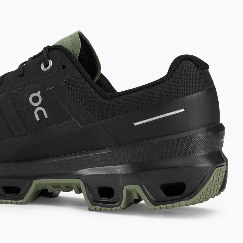 Scarpe da corsa On Cloudventure uomo nero/reseda 11