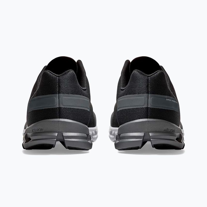 Scarpe da corsa On Running Cloudflow nero/asfalto da uomo 14