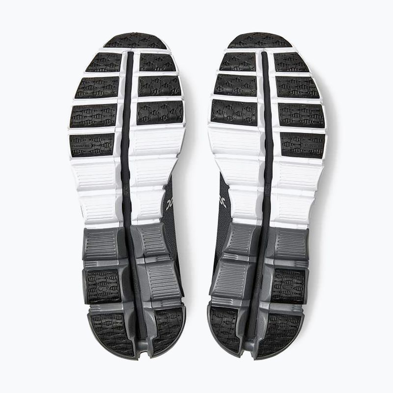 Scarpe da corsa On Running Cloudflow nero/asfalto da uomo 16