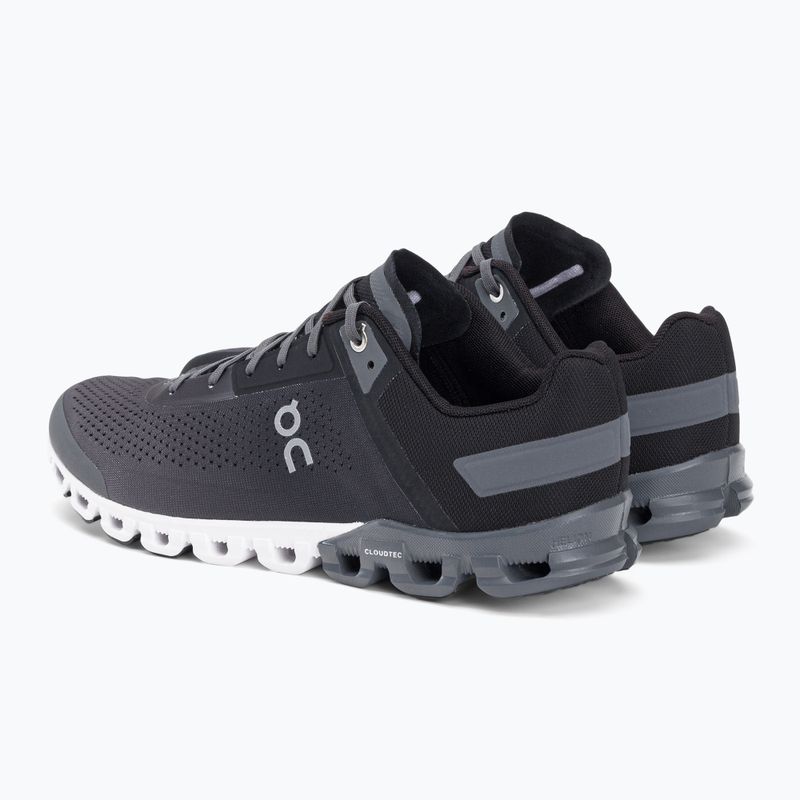 Scarpe da corsa On Running Cloudflow nero/asfalto da uomo 3