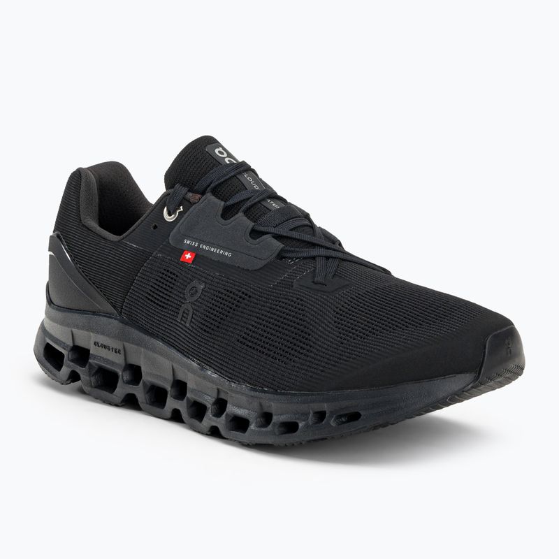 Scarpe da corsa da uomo On Cloudstratus nero