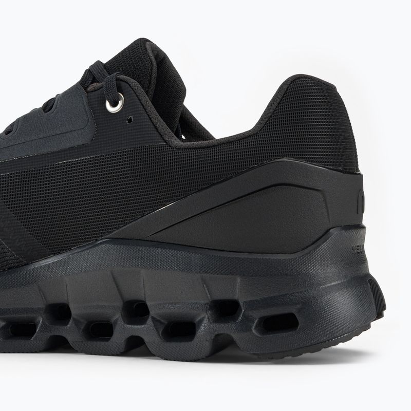 Scarpe da corsa da uomo On Cloudstratus nero 10