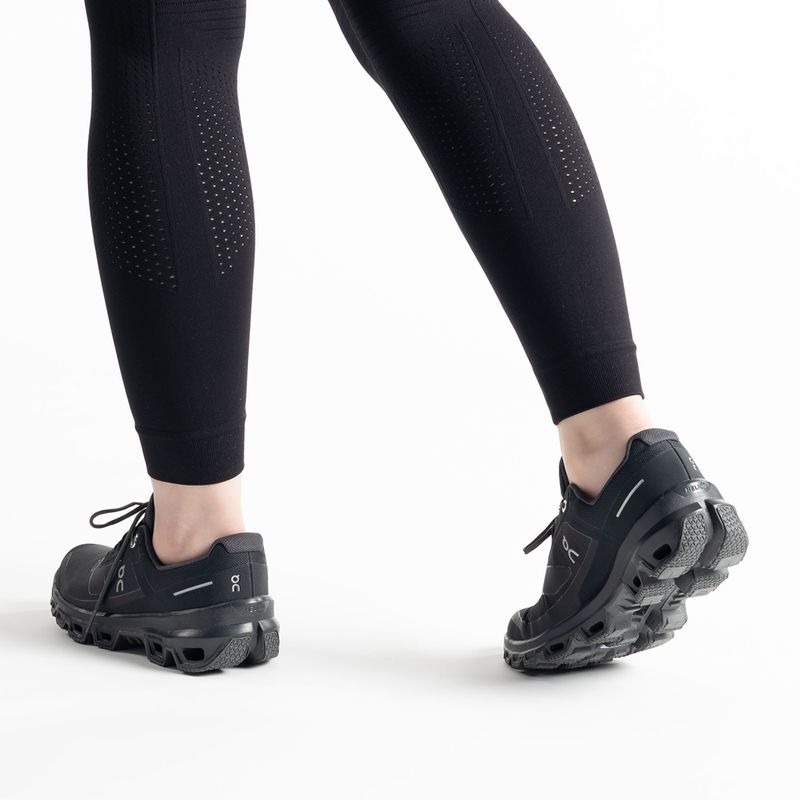 Scarpe da corsa da donna On Cloudventure Waterproof nero 3