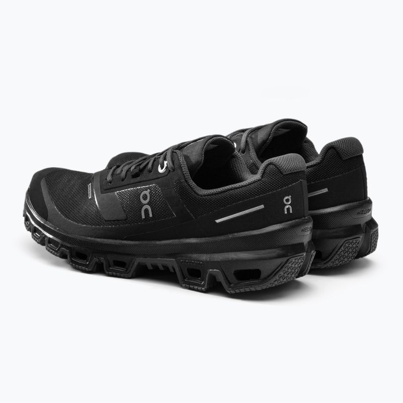 Scarpe da corsa da donna On Cloudventure Waterproof nero 5