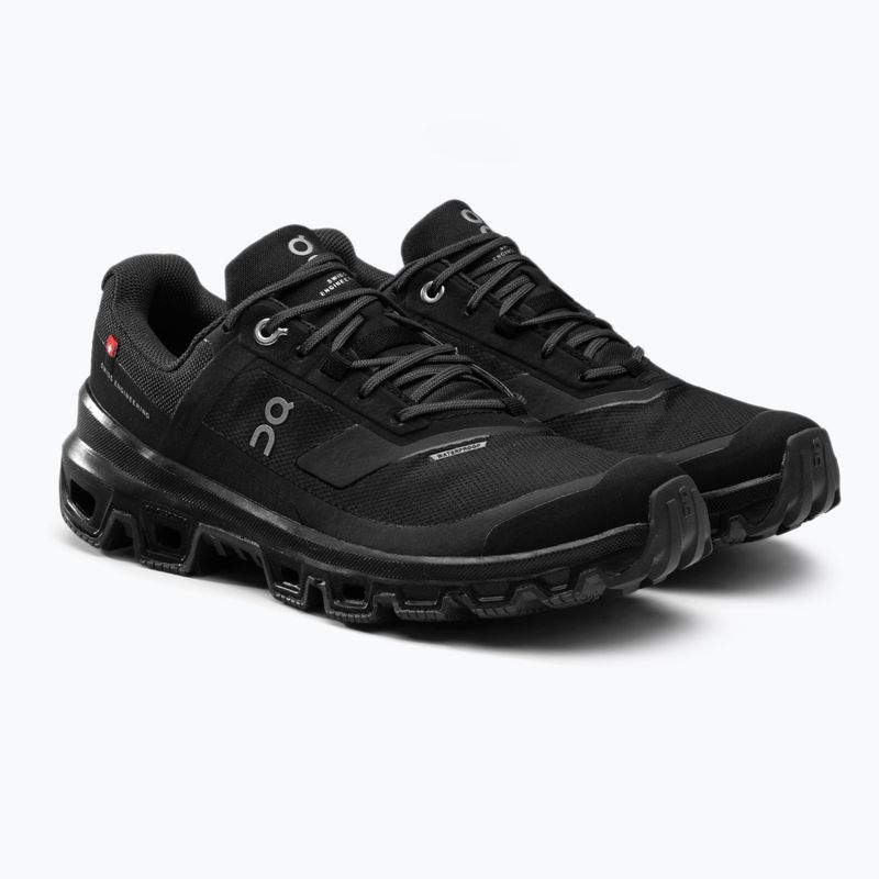 Scarpe da corsa da donna On Cloudventure Waterproof nero 7