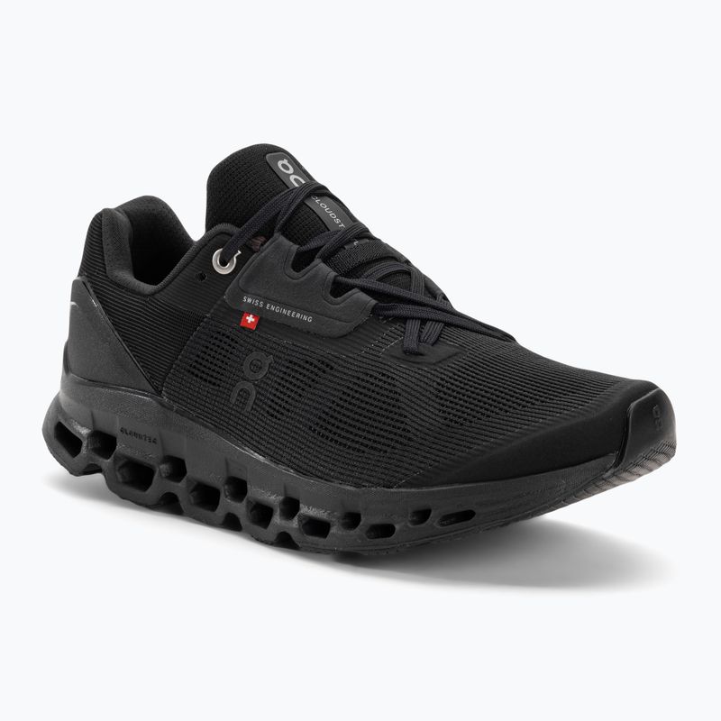 Scarpe da corsa da donna On Cloudstratus nero