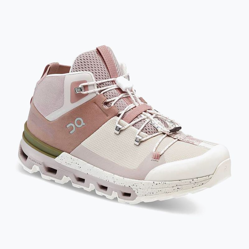 Scarpe da trekking da donna On Running Cloudtrax rosa/avorio 9
