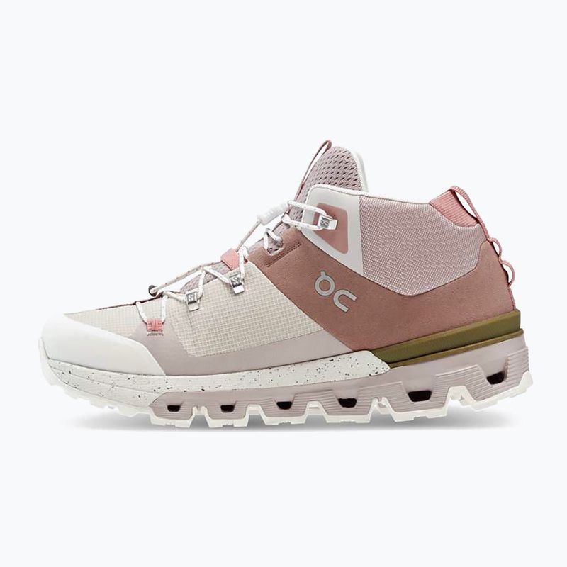 Scarpe da trekking da donna On Running Cloudtrax rosa/avorio 11