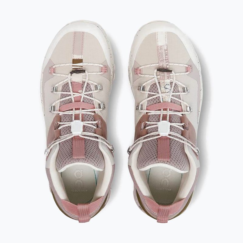 Scarpe da trekking da donna On Running Cloudtrax rosa/avorio 13
