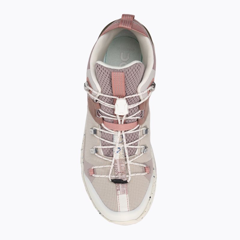 Scarpe da trekking da donna On Running Cloudtrax rosa/avorio 6