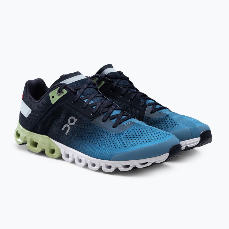 Scarpe da corsa On Running Cloudflow ink/meadow da uomo 5