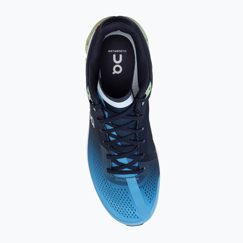 Scarpe da corsa On Running Cloudflow ink/meadow da uomo 6