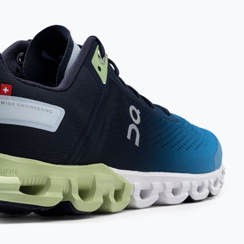 Scarpe da corsa On Running Cloudflow ink/meadow da uomo 8