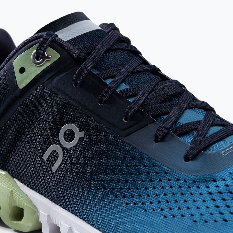 Scarpe da corsa On Cloudflow ink/meadow da uomo 9
